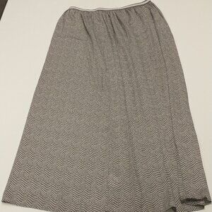 Khaki Tan/White Old Navy Skirt (Size M)